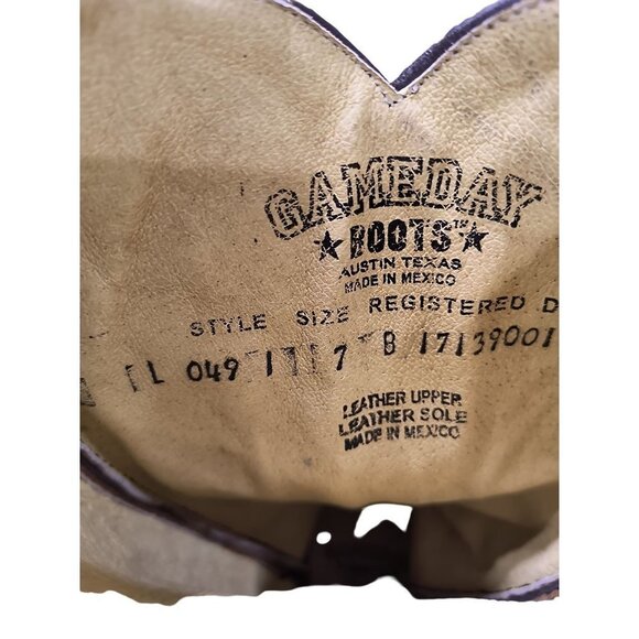 University of Kentucky‎ Wildcats Cowgirl Boots, Woman's Size 7 NWT Embroidered - Picture 7 of 12